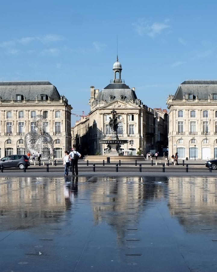 Bordeaux, place de la Bourse